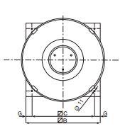 Querschnitt Dachventilator